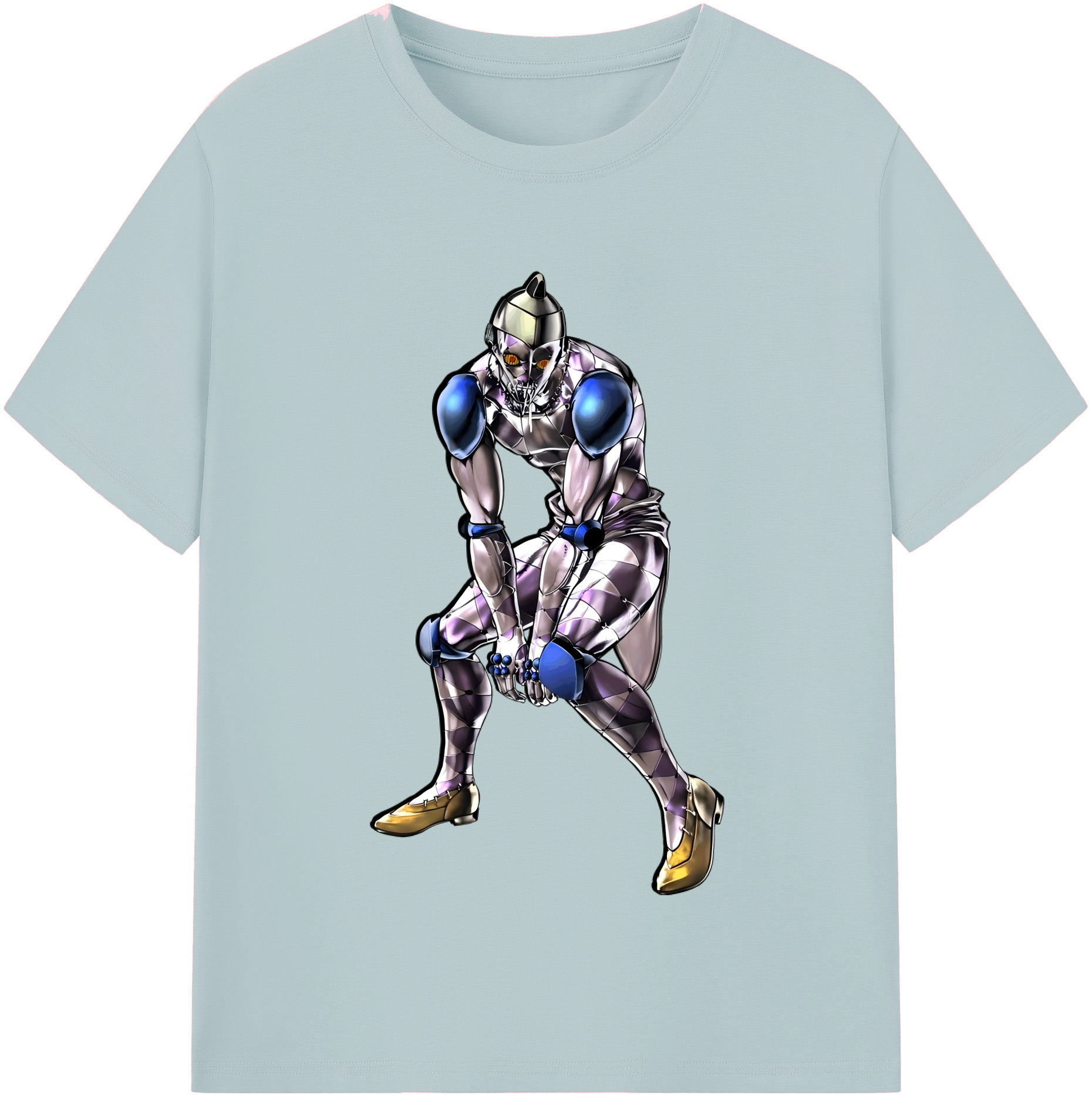 （画像用） ジョジョの奇妙な冒険 JoJo's Bizarre Adventure 綿100％半袖Tシャツ（フロントプリント）